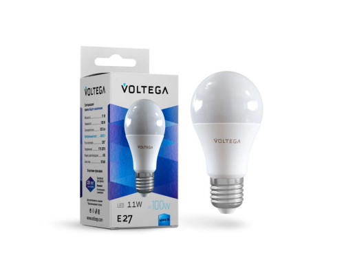 Лампа светодиодная Voltega Е27 General purpose bulb VG2-A2E27cold11W 5738