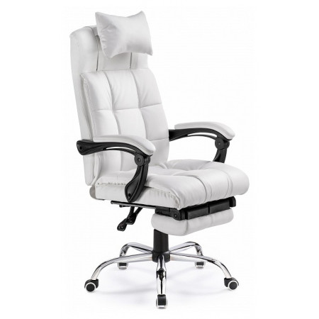 Кресло Expert, белый, кожа искусственная