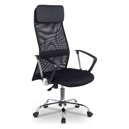 Компьютерное кресло Kb-6N, черный, текстиль, ткань-сетка