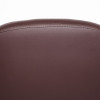 Кресло Devon, коричневый, экокожа