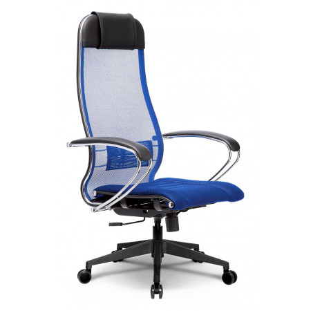 Компьютерное кресло Комплект 3, синий, ткань