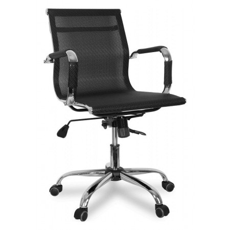 Компьютерное кресло CLG-619 MXH-B, черный, сетка полимерная