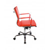 Кресло CH-993-low, красный, искусственная кожа