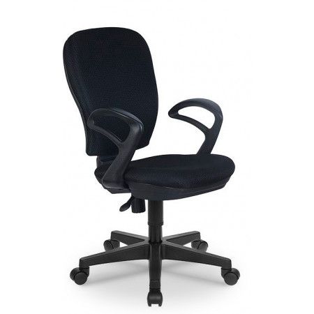 Кресло CH-513AXN, черный, текстиль