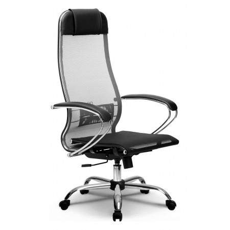 Кресло офисное Комплект 4, серый, черный, ткань