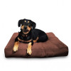 Лежак для собаки Шоколад, размер S, мебельная ткань