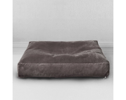 Лежак для собаки Антрацит, размер S, мебельная ткань