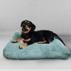 Лежак для собаки Ментол, размер S, объемный велюр