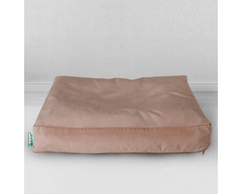 Лежак для собаки Бежевый, размер XS, мебельная ткань