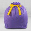 Подарочный упаковочный мешок цвет сирень для кресла-мешка размера Стандарт
