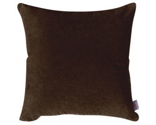Декоративная подушка Горький шоколад, мебельная ткань