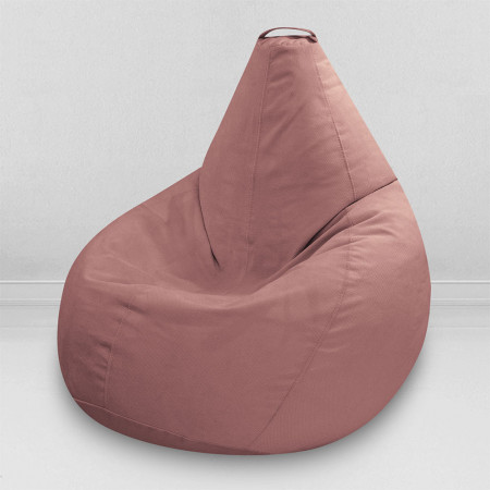 Чехол для кресла мешка Пудра, размер Комфорт, мебельная ткань
