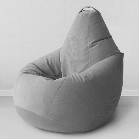 Чехол для кресла мешка Сталь, размер Стандарт, мебельная ткань