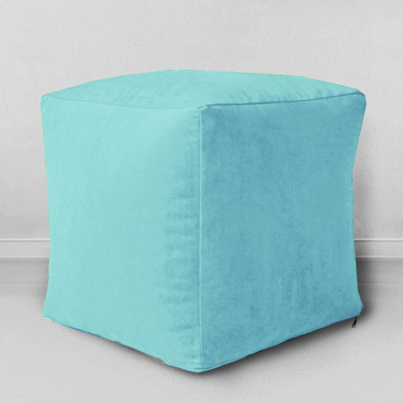 Пуфик-кубик Ментол, мебельная ткань