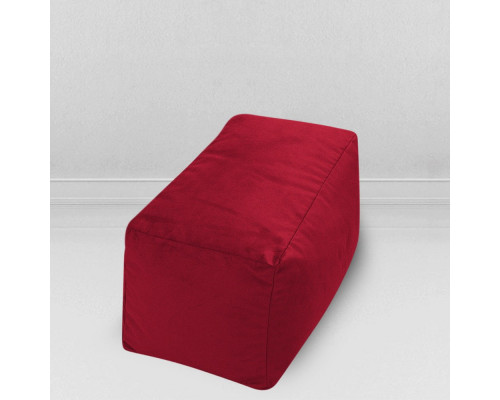 Пуфик Подставка Красный, мебельная ткань