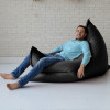 Кресло-подушка, Газета, размер ХXХL-Комфорт, мебельный хлопок
