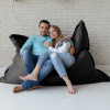 Кресло-подушка, Знакомый Лондон, размер ХXХL-Комфорт, мебельный хлопок