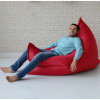 Кресло-подушка, Бордовый, размер ХXХL-Комфорт, оксфорд