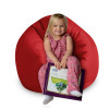 Кресло-мешок груша Kids Красная, размер M, оксфорд