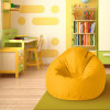 Кресло-мешок груша Kids Желтая, размер M, оксфорд