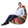 Кресло-мешок груша Африка, размер ХХL-Стандарт, мебельный хлопок