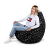 Кресло-мешок груша Арифметика, размер ХХL-Стандарт, мебельный хлопок