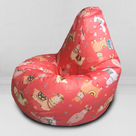 Кресло-мешок груша Фешн Лама, размер ХХL-Стандарт, оксфорд