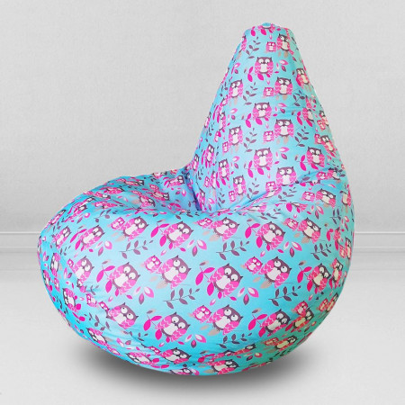 Кресло-мешок груша Совы, размер L-Компакт, оксфорд