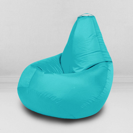 Кресло-мешок груша Бирюза, размер L-Компакт, оксфорд