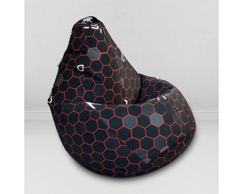 Кресло-мешок груша Counter Strike, размер ХXХL-Комфорт, мебельный хлопок