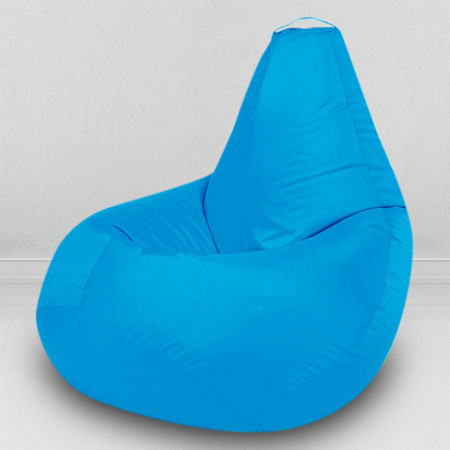 Кресло-мешок груша Темно-голубой, размер ХXХL-Комфорт, оксфорд