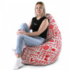 Кресло-мешок груша Символ Года, размер ХХL-Стандарт, мебельный хлопок