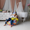 Кресло-мешок груша Воздушные шары, размер ХХL-Стандарт, мебельный хлопок