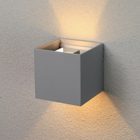 Пылевлагозащищенный светодиодный светильник с регулируемым углом рассеивания Winner серый IP54