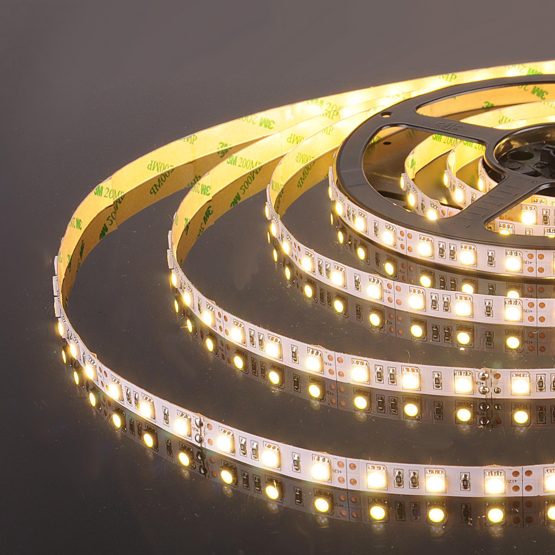 Светодиодная лента 12 В 14,4 Вт/м 60 Led/м 5050 IP65, дневной белый 4200К, 5 м Elektrostandard 5050 12V 60Led 14,4W IP65
