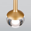 Подвесной светодиодный светильник Elektrostandard DLS028 6W 4200K золото