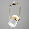 Подвесной светодиодный светильник Eurosvet 50165/1 LED золото/белый