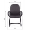 Кресло Chairman 279V черный/черный