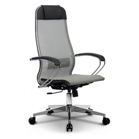 Кресло офисное Комплект 12, светло-серый, ткань