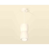 Комплект подвесного светильника Ambrella light Techno Spot XP1141030 SWH/FR белый песок/белый матовый (A2310, C1141, A2011, C1141, N7120)