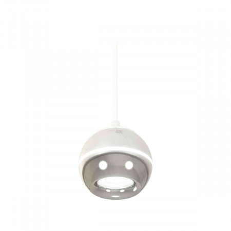 Комплект подвесного светильника Ambrella light Techno Spot XP1104001 PSL/SWH серебро полированное/белый песок (A2301, C1104, N7012)