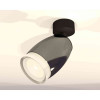 Комплект накладного светильника Ambrella light Techno Spot XM1123005 DCH/SBK/FR черный хром/черный песок/белый матовый (A2210, C1123, N7160)
