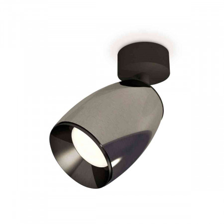 Комплект накладного светильника Ambrella light Techno Spot XM1123001 DCH/SBK/PBK черный хром/черный песок/черный полированный (A2210, C1123, N7031)