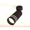 Комплект накладного светильника Ambrella light Techno Spot XM6323015 SBK/FR черный песок/белый матовый (A2210, C6323, N6236)