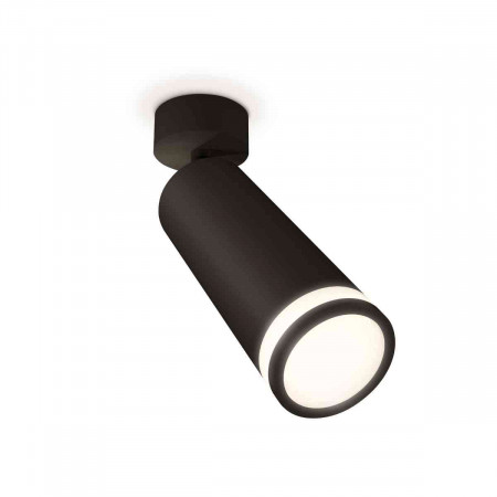 Комплект накладного светильника Ambrella light Techno Spot XM6343012 SBK/FR черный песок/белый матовый (A2210, C6343, N6221)