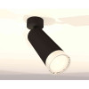 Комплект накладного светильника Ambrella light Techno Spot XM6343011 SBK/FR/CL черный песок/белый матовый/прозрачный (A2210, C6343, N6241)