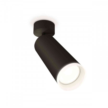 Комплект накладного светильника Ambrella light Techno Spot XM6343010 SBK/FR черный песок/белый матовый (A2210, C6343, N6246)