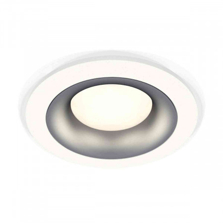 Комплект встраиваемого светильника Ambrella light Techno Spot XC7621004 SWH/MCH белый песок/хром матовый (C7621, N7013)