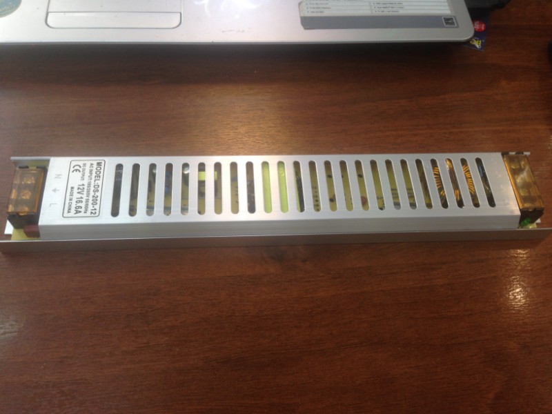 Драйвер svk для LED ленты IP20- 200W 220/12В standart 