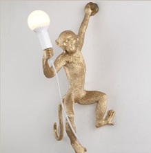 Бра Monkey Black Wall Lamp